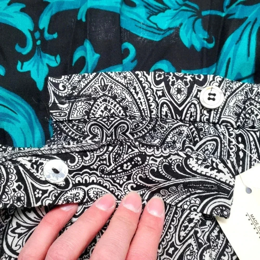 KORET | NWT Vintage Rayon Skirt sz 10 (M)